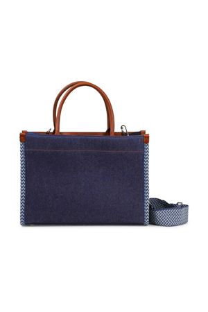 blue leather bag LANVIN KIDS | N30188Z09